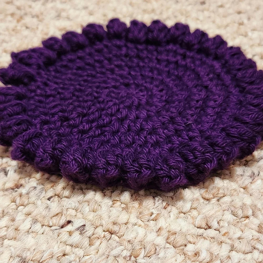 Crochet Sunsetting Washcloth and Face Disc Set